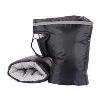 Motorcycle Handlebar Muffs Winter Waterproof Hand Warmers Mitts for Outdoor Winter Bike Bicycle Handlebars juoda