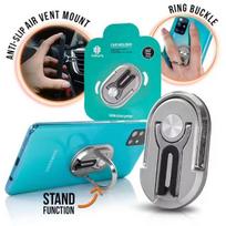 Support dock anneau 3 en 1 Gris pour Smartphone sidabras