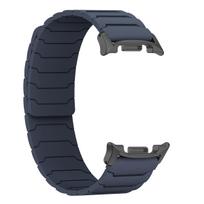 Magnetinis dirželis Samsung Galaxy Watch 8 44mm 40mm Silikoninis kilpos dirželis Pakeičiama apyrankė Watch8 Classic 46mm Priedai Watch 8 Classic 46mm black