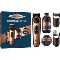 Gillette King C. Perfect Beard Kit Pro dovanų rinkinys vyrams