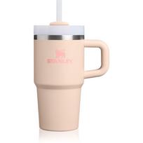 Stanley Quencher H2.O FlowState™ Tumbler nerūdijančiojo plieno puodelis su šiaudeliu mažas champagne 1 vnt.