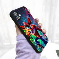 C-Crash B-Bandicoot Phone Case For IPhone 17 Pro Max 15 Pro 16 14 Plus 12 13 Mini 11 Pro Shockproof Soft Cover iPhone14 ProMax black