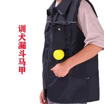 New model dog trainer's loose-fitting jacket with large pockets and multi-functional dog training suit Anti-grab suit pet items (Black,XXXL90-102.5kg) juoda