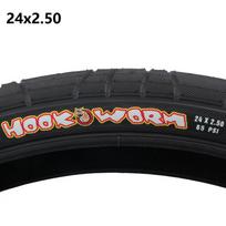MAXXIS HOOkWORM Bicycle Tire BMX Wire Bead Clincher Tire 20x1.95/24x2.5/26x2.5/27.5x2.5/29x2.5 For Street/Park/vert/Flatland 24x2.5 black