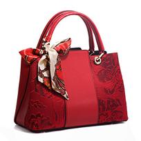 Women's bag 2024 new red large-capacity messenger handbag bride middle-aged mother happy mother-in-law wedding bag