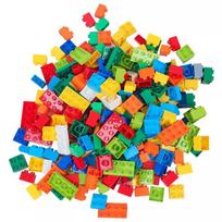 230pcs Building blocks Creative Bricks Bulk Model Educational Kids Toys Construction Blocks Slide Ferris Wheel Educational Toys blue