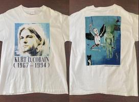 Vintage Kurt Cobain Nirvana Memorial 1967-1994 T-Shirt XXXL gray