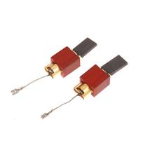 1/2 vnt. skalbimo mašinos anglies šepetėlio laikiklis 4297413 4297414 4297410 4297411 4297412 (15X5X30Mm)Suderinama su Miele W700 W800 W9 2pcs brown
