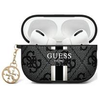 GUESS GUA2P4RPSK DĖKLAS AIRPODS 1 2 AUSINĖMS SU ŽAVINGA JUOSTELE, GERIAUSIA APSAUGA