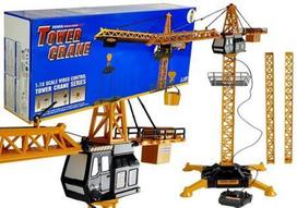Rc kranas Lean Toys Power Working Machine, 1:18, geltona sp.