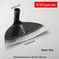 Manganinio plieno lauko kaplys plokščias ravėjimo, kasimo, sodinimo įrankis namams ir sodui 28.5cm manganese steel weeding hoe