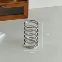 Stainless Steel Toothbrush & Toothpaste Holder, Makeup Brush Organizer, Pen Holder & Storage Rack.