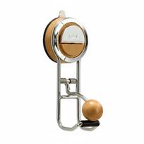 Suction Cup Paper Towel Holder Versatile Under Cabinet Rack brown
