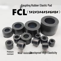 Polyurethane Shock Absorbing Rubber Buffer Pad with Elastic Sleeve FCL 1# [OD 18, ID 9, Height 14]