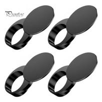 Kameros privatumo dangtelis su LED indikatoriumi Ray-Ban Meta išmaniesiems akiniams, Apsaugantis nuo akinimo Akių komforto aksesuaras, Besisukantis apsaugos nuo šviesos lipdukas, Apsauginis 4pcs juoda