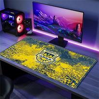 ARKA GDYNIA TAPETA Color Mouse Pad Large Gaming Table Cushion Non-slip Laptop Tablet Big Mousepad XXL Mat Mini PC Playmat With Lock edge 30cmx60cm(11.8x23.6inch) purple