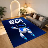Astro Bot Living Room Nonslip Area Rug Soft Carpet For Bedroom Game Playroom Sofa Office Home Decor Doormat Christmas Gift C92622 40cmx60cm gray