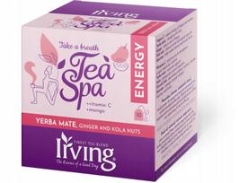 Irving Tea Spa Herbal Tea With Yerba Mate, Mango Flavor, 30 30 g
