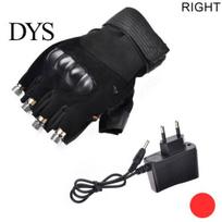 1Pc Left/Right Red/Green Lasering Light Glove Dancing Stage Show DJ Club Prop EU Plug  Right raudona