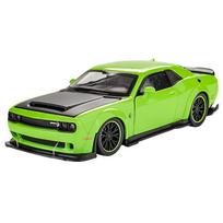 1/32 Dodge  Domineering Hellcat Alloy Model Car, Cool Sound and Light, Exquisite Desktop Ornaments, Christmas/birthday Gifts