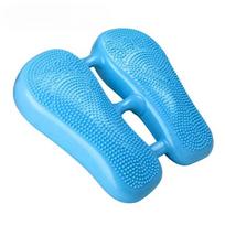 Stepper Machine Home Multi-Functional Stationary Exercise Foot Pedal Fitness Equipment Silent Indoor Balance Inflatable Pad blue