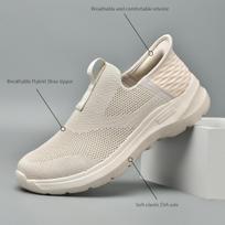 Men Women Casual Sport Shoes Spring Summer Slip-on Loafers Unisex Fashion Sneaker 45 chaki