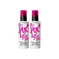 Mac Fix + Stay Over Weightless Long-Lasting Setting Spray 100ml*2 pink