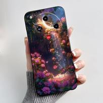 For ZTE Nubia Focus 2 5G Case Z2462N Luxury Cute Heart Rabbit Soft TPU Silicon Matte Black Phone Casing Shockproof Back Cover ZTE Nubia Focus 2 5G black