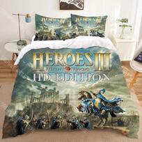 Heroes of Might and Magic 3D patalynės komplektai spausdinta antklodės užvalkalas Suaugusiems_ vaikiška lova antklodė gimtadienio dovana dropshipping 155x200cm