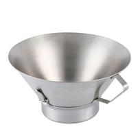 Food Draining Bowl Multi Hole Design Grease Strainer 304 Stainless Steel Grease Funnel Versatile Cooking Tools Kitchenware sidabras