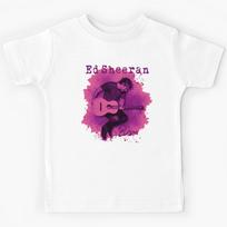 Ed Sheeran Loop Tour Fan Art Kids T-Shirt 160 pink