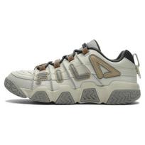 Fila Fusion Buster Fashion Versatile Shock Absorbing Durable Low Top Retro Basketball Shoes Men sneaker Light-Gray T12M343201FLD 41 gray