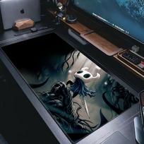 HYBXAXC 1000X500mm Mouse Pad Cute HD Desk Pad Extended Gaming Keyboard Mats Large XXL Gamer Hollow Knight Mousepad 90x40 30cmx60cm(11.8x23.6inch) black