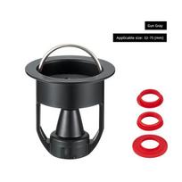 Floor Drain Deodorizer, Bathroom Sewer Anti-Odor Device, Sealing Cover, Toilet Anti-Odor Inner Core, Odor-Blocking Plug Black Copper Magnetic Levitation Drain Core juoda