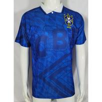 1998 Brazilijos namų retro futbolo marškinėliai Ronaldo 9 Romario 11 trumpomis rankovėmis, vintage futbolo marškinėliai Medium