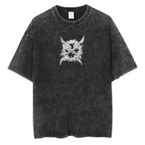 Rapper Ken Carson Washed Vintage T-shirt Playboi Carti Opium Merch T-shirts Men Women Hip Hop Retro Oversized T Shirt Streetwear M įvairiaspalvis