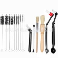 Coffee Machine & Grinder Cleaning Brush Set gray