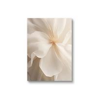 Skandinaviško smėlio spalvos bijūnų gėlės drobės tapyba Modernūs gėlių botaniniai plakatai Estetinis sienų menas Namų dekoravimas 20x30cm