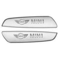 2 vnt. 3D metaliniai automobilio kėbulo lipdukai su emblema, bagažinės emblemos lipdukai, automobilių aksesuarai, skirti MINI WORKS One Cooper JCW R60 R59 R58 R57 R56 R55 white