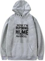 Unisex Josiah Queen Bėgimas namo kaip sūnus eikvotojas Prekės Džemperis su gobtuvu Streetwear Unisex Žiemos ir Pavasario Laisvalaikio Mados Megztiniai 2XL gray