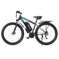 Ebike DUOTTS C29 elektrinis dviratis 750W 29 colių padanga 48V 15Ah baterija 50km diapazonas 50km/h maksimalus greitis elektrinis kalnų dviratis su galine bagažine juoda