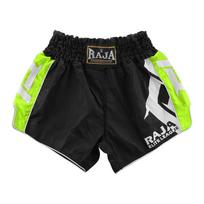 Vyriški Moteriški Muay Thai Bokso MMA Treniruočių Šortai Laisvo Kirpimo Sportiniai Salės Koviniai Kova Kelnės L fluorescencinė žalia spalva