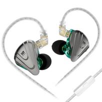 KZ ZSX Terminator 12 tvarkyklių hibridinės ausinės 5BA+1DD HiFi ausinės su triukšmo slopinimu, metalinis korpusas