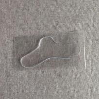 Silicone Anti-Wrinkle Patches for Forehead, Nasolabial Folds, Neck, Chest & Eyes. Silicone anti-wrinkle patches gray
