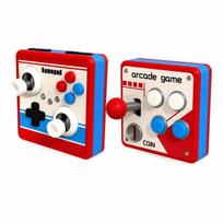 Retro Arcade Joystick Wall Light Switch Cover 3D Printed Light Switch Cover Easy Install Gamer Single Control Panel for Home Game Room Bar Decoration