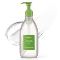 AROMATICA Soothing Aloe Vera Gel Cooling Hydrating Face & Body Moisturizing Gel 300ml white