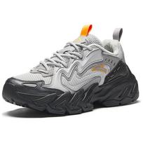 Anta Comfortable Versatile Wear-Resistant Shock-Absorbing Lightweight Low-Top Casual Shoes Men sneaker Gray Black 112448865-8 39 gray