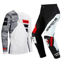 motokroso pavarų komplektas vaikams 4 5 6 7 8 9 10 11 12 13 metų Jaunimas vaikas Motociklas berniukas Mergaitė Jersey Pant Kits lenktyninis kostiumas Visureigis Enduro MX MTB M-22