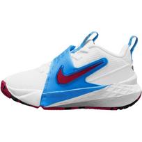 Nike Team Hustle D12 PS Universitetinė Mėlyna Komandinė Raudona Vaikų Sportbačiai Balti Juodi HF6280-102 28 white