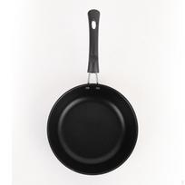 Fry Pan Small Skillet Multifunctional with Handle Round Omelette Kitchen Cookware for Sauteing 16cm black